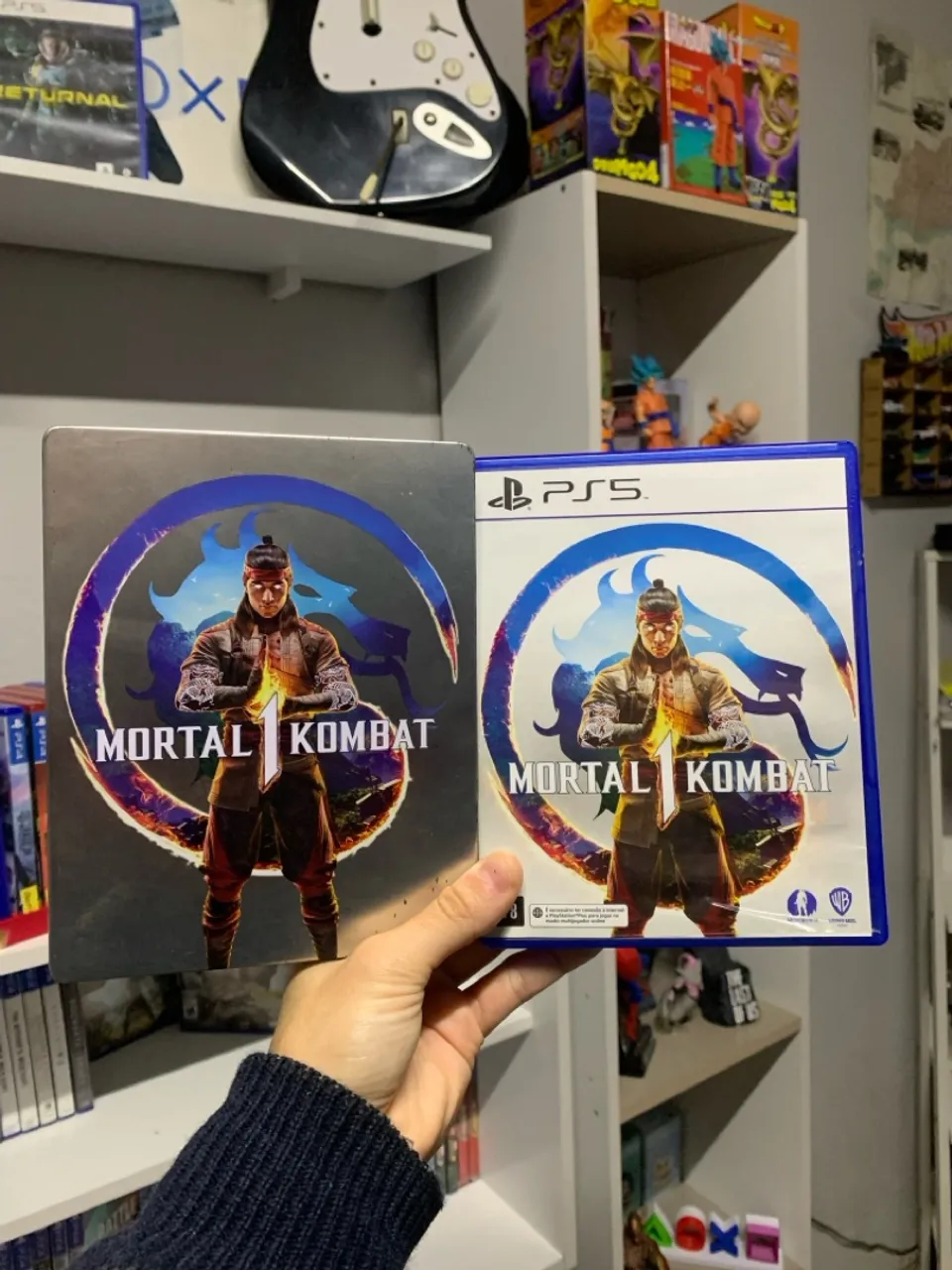 Mortal Kombat 1 - Edição Steelbook - PS5
