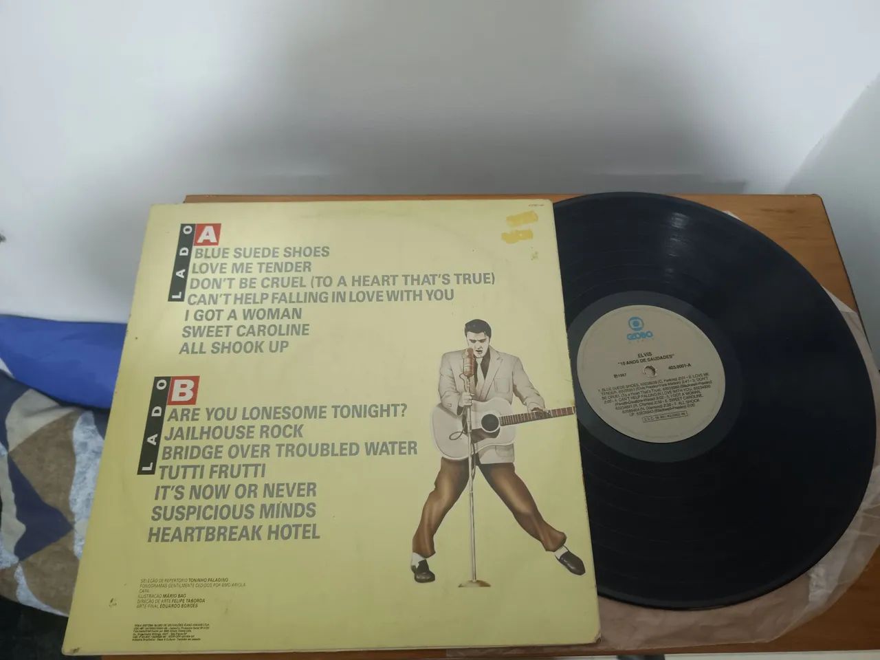 Disco de Vinil Elvis - 10 Anos de Saudades - Foto 2