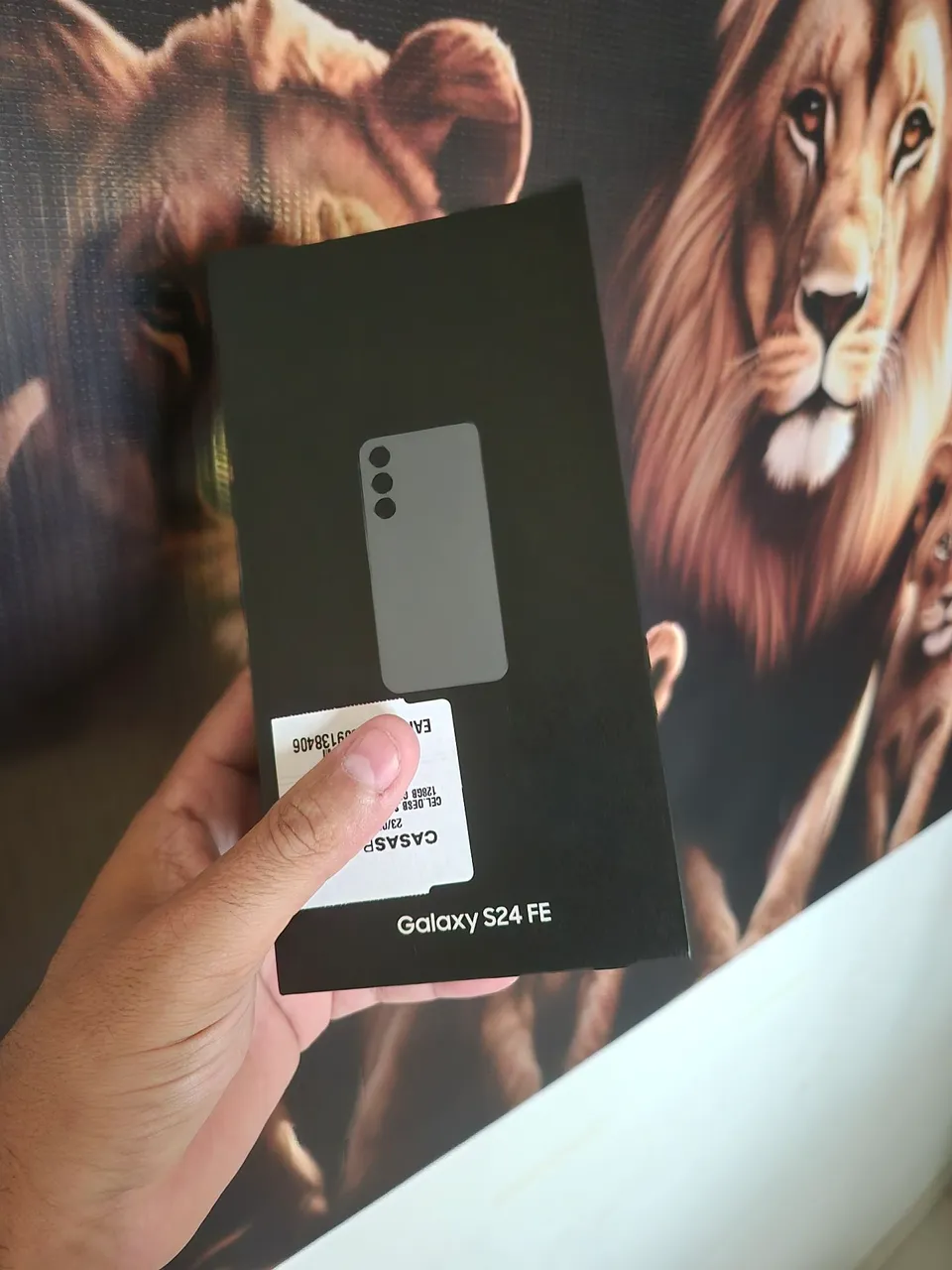 S24 FE Com mes de 1 mes de uso. Vendo ou troco.