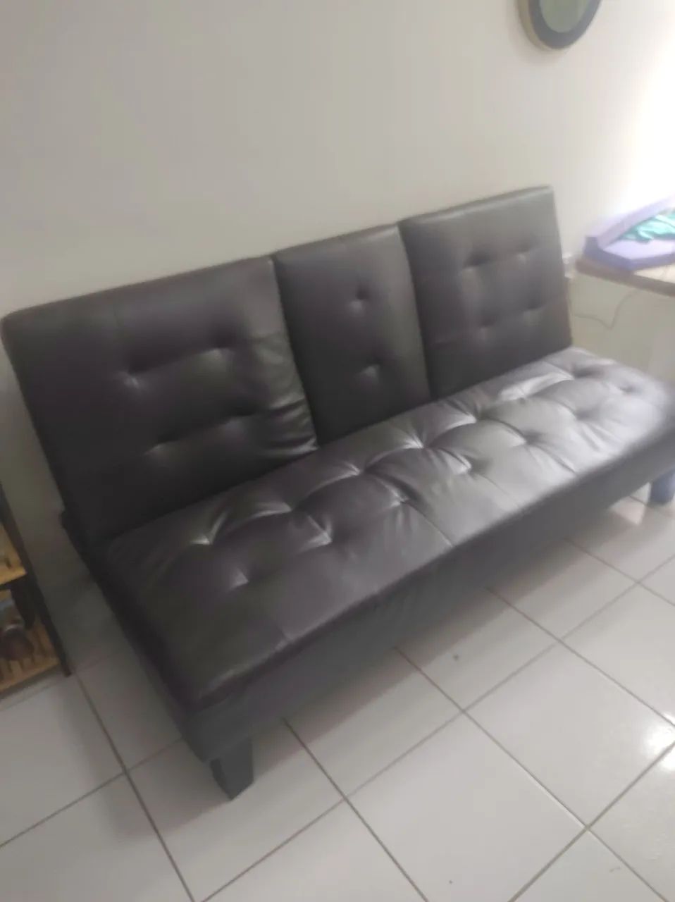 Promoção Sofá cama design exclusivo - Corino