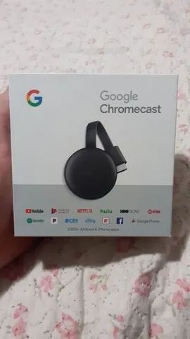 Chromecast 3 Original Streaming Device Google Full HD Conexão HDMI Na Caixa 300 - Foto 3