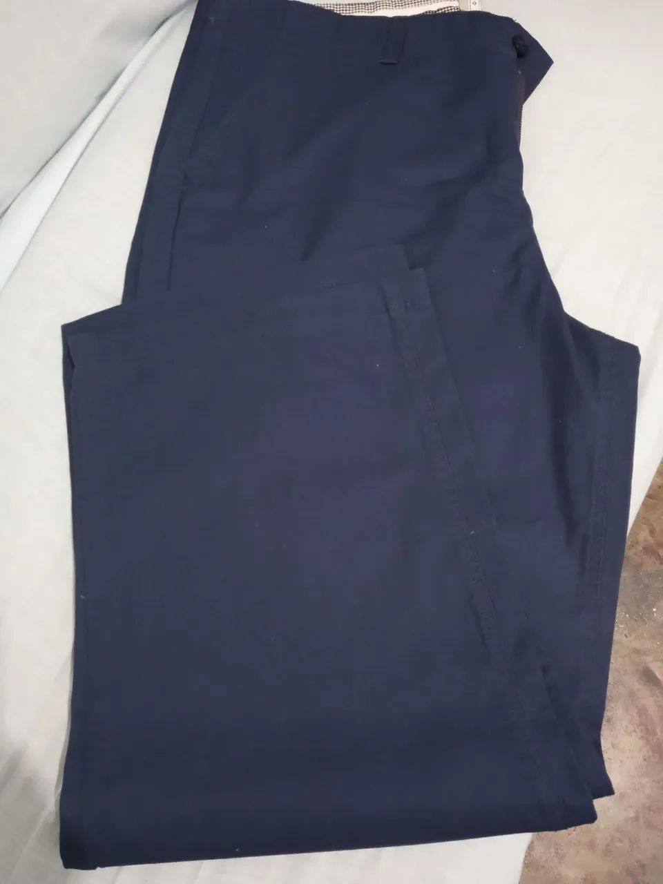 Calça social azul marinho - Foto 2