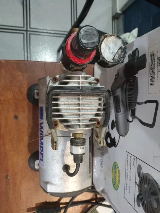 Compressor Aerógrafo Wimpel Comp1 Bivolt - Foto 5
