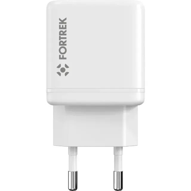  Carregador de Parede Fortrek 20W FK 110B (2 USB)(1 USB-C)(1 USB) - WZetta - Foto 2