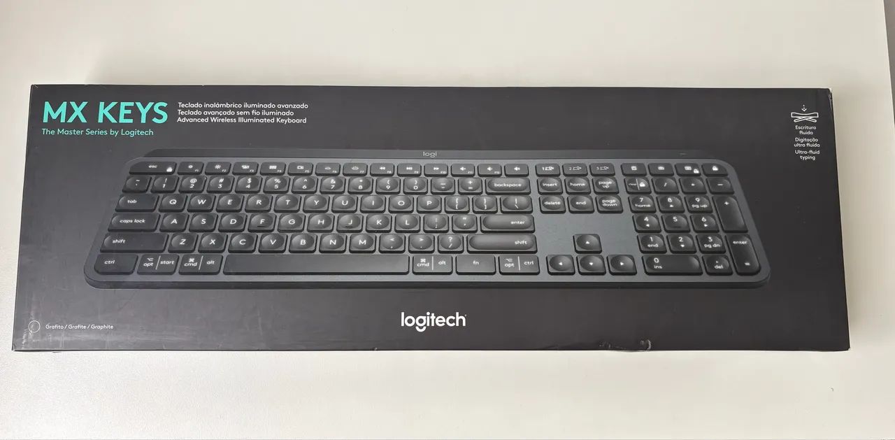 Teclado sem fio Logitech MX Keys - Foto 2