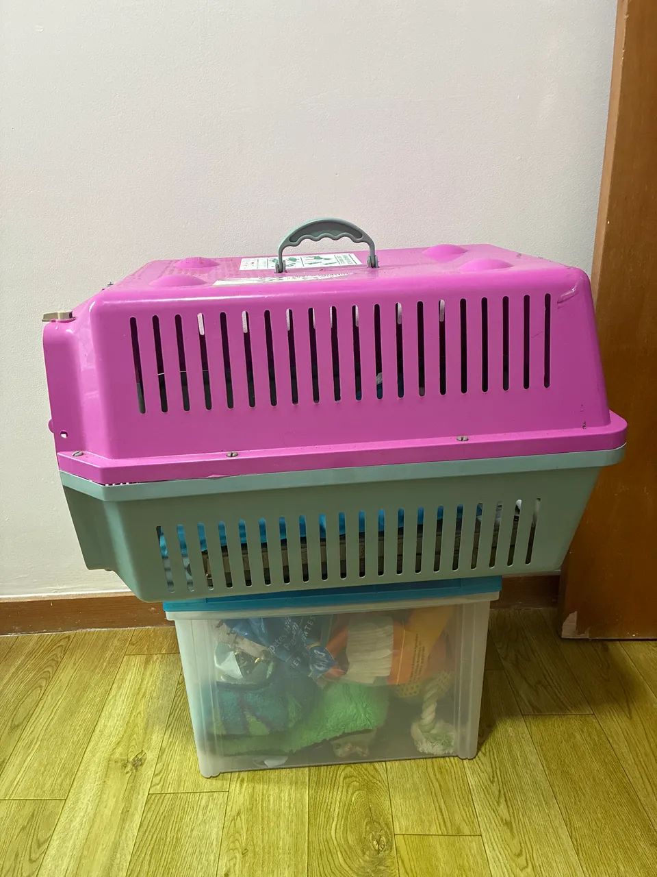 Caixa de transporte para animais