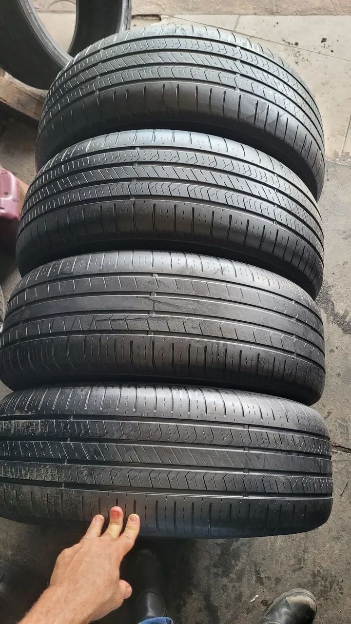 4 pneus 265/70/16 wanli para camionete 2 originais e 2 reaberto as laterais (800 em 3× ct - Foto 5