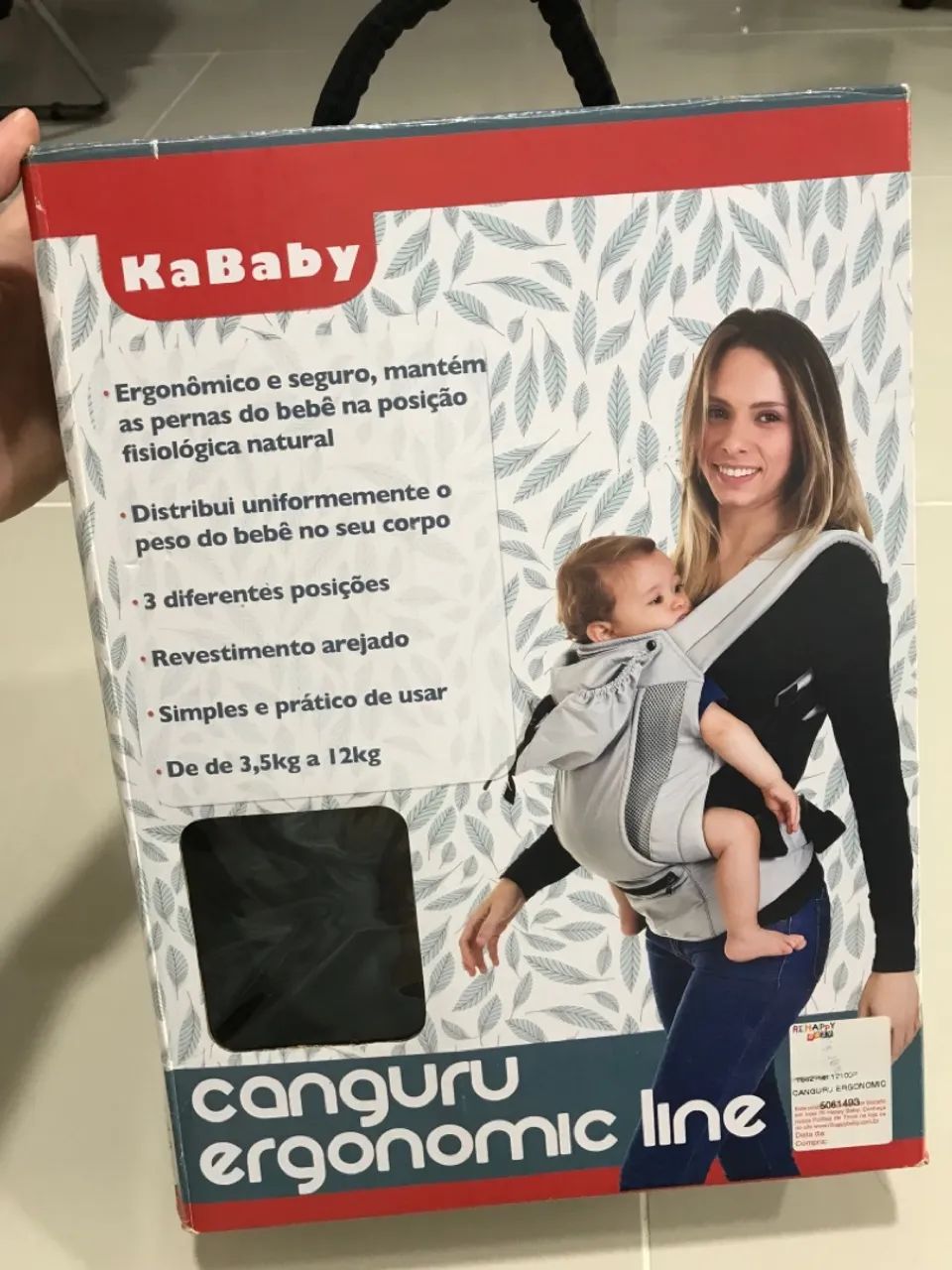 Canguru Ergobaby Marca KaBaby - Conforto e Segurança para o seu bebê