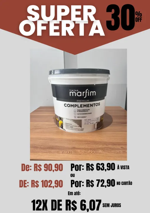 Massa corrida premium 23kg SUPER OFERTA!!! 30% OFF