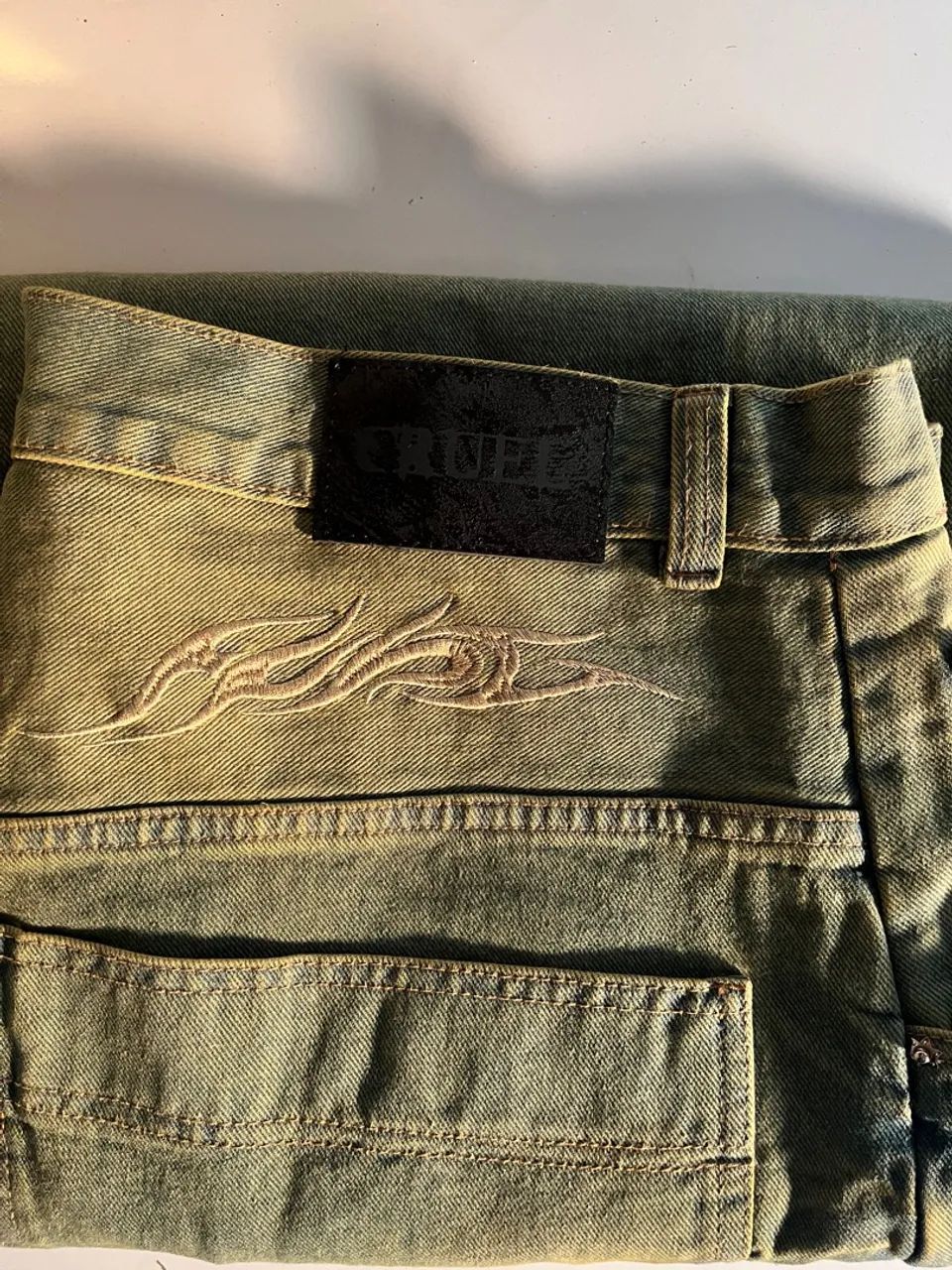 Calça Baggy Jeans Ewcruel Poison