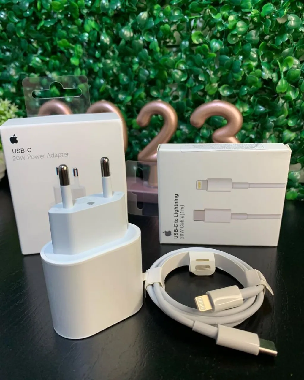 Carregador IPHONE (ORIL) 20w completo turbo com CABO + FONTE TIPO C