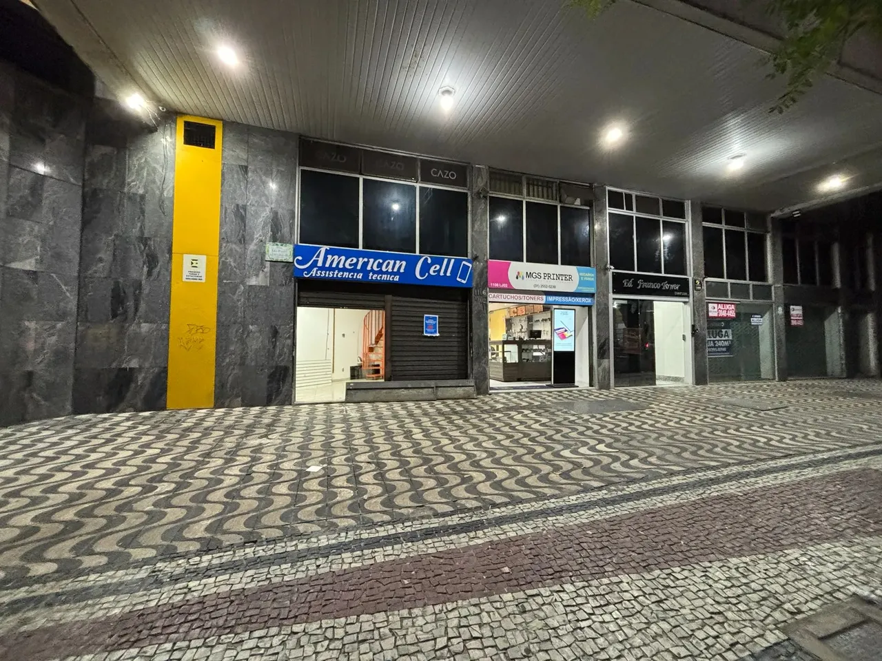Loja comercial na Rua São Paulo 40m² | 2 banheiros | Ao lado do Shopping Cidade!
