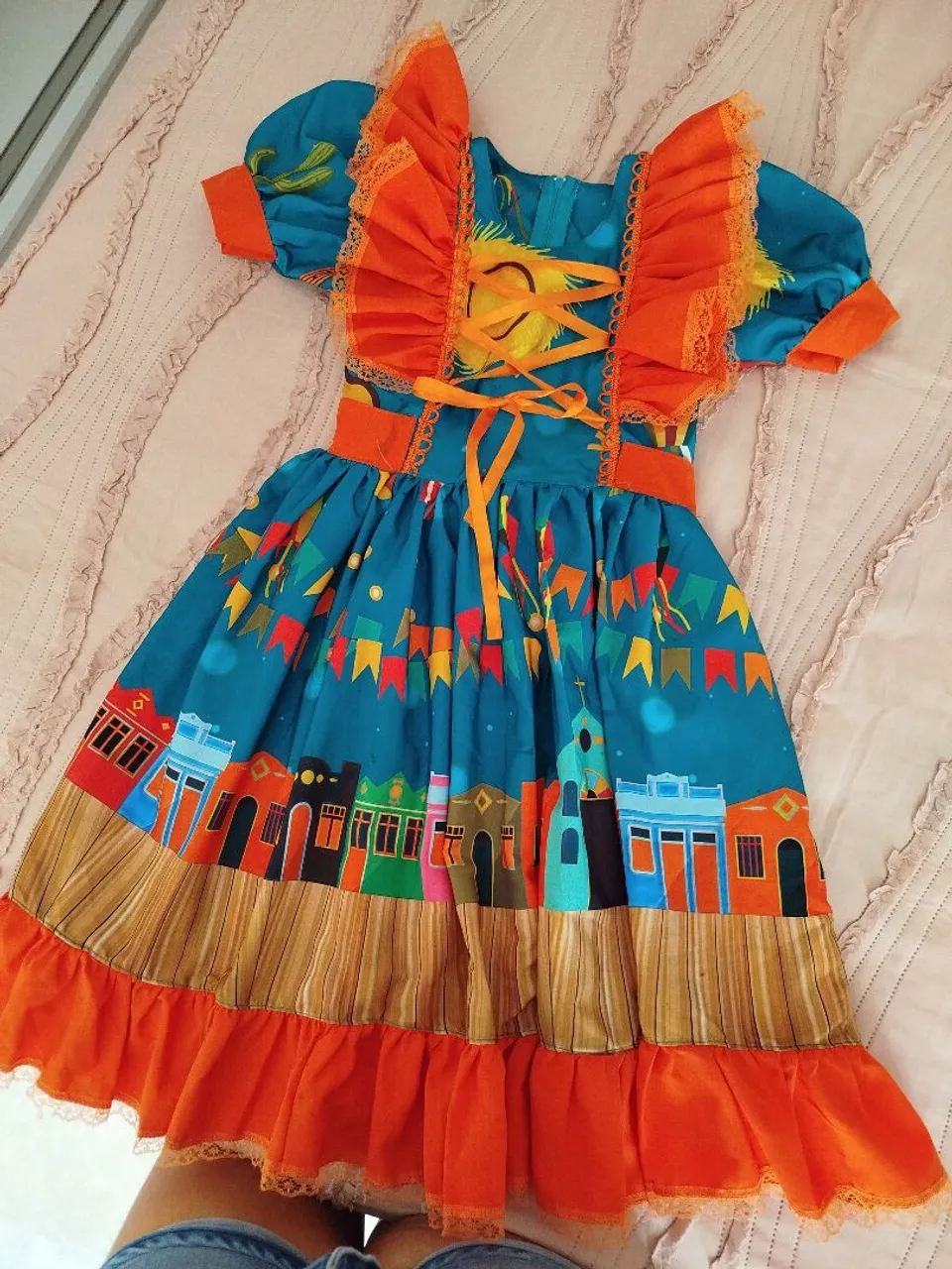 Vestido Festa Junina Infantil
