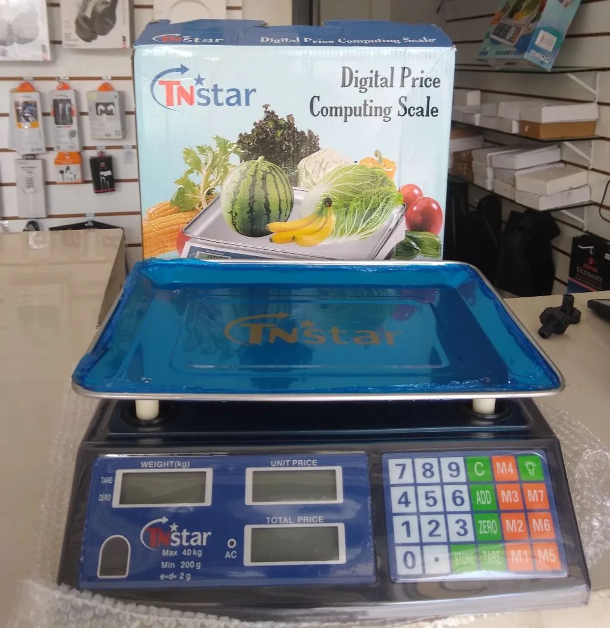 Balança digital para comercio padaria mercearia self-service açaiteria açougue feira movas