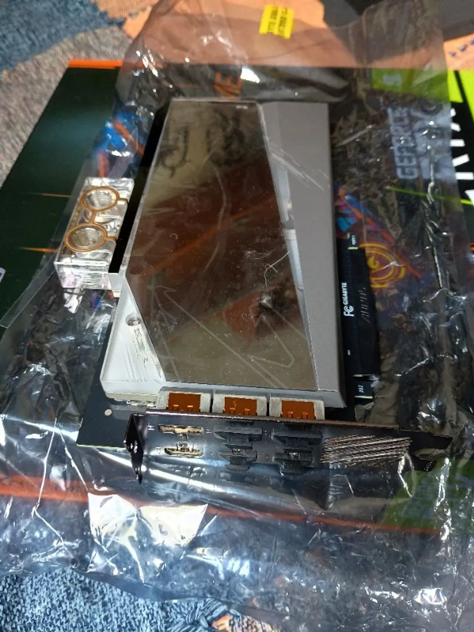 Placa de Video Gigabyte Geforce Rtx 3080 Aorus Xtreme Waterforce Wb 12gb Gddr6x 384-bit - Foto 4