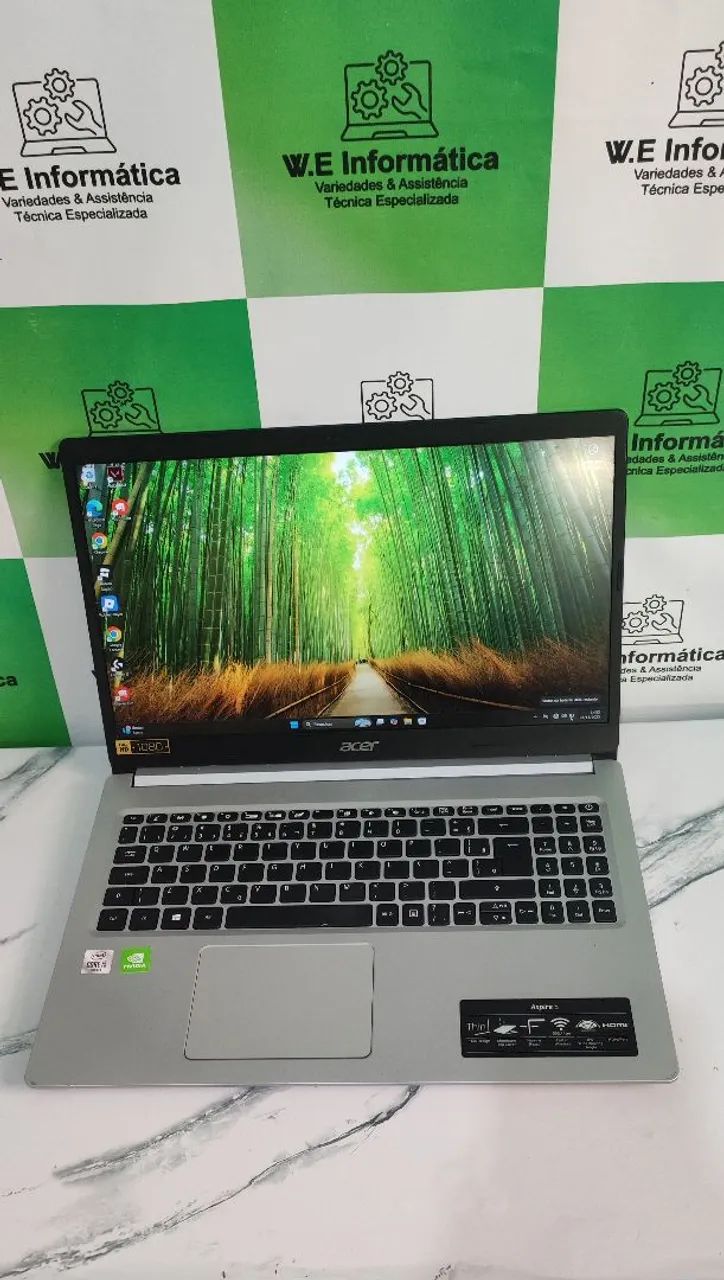 Ultrabook da Acer i5 10 geração 12gb SSD 256gb 2gb de placa de vídeo com garantia 