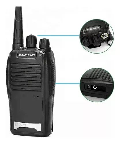 Kit 2 Rádios Comunicador Walk Talk Baofeng Bf 777s - Foto 3
