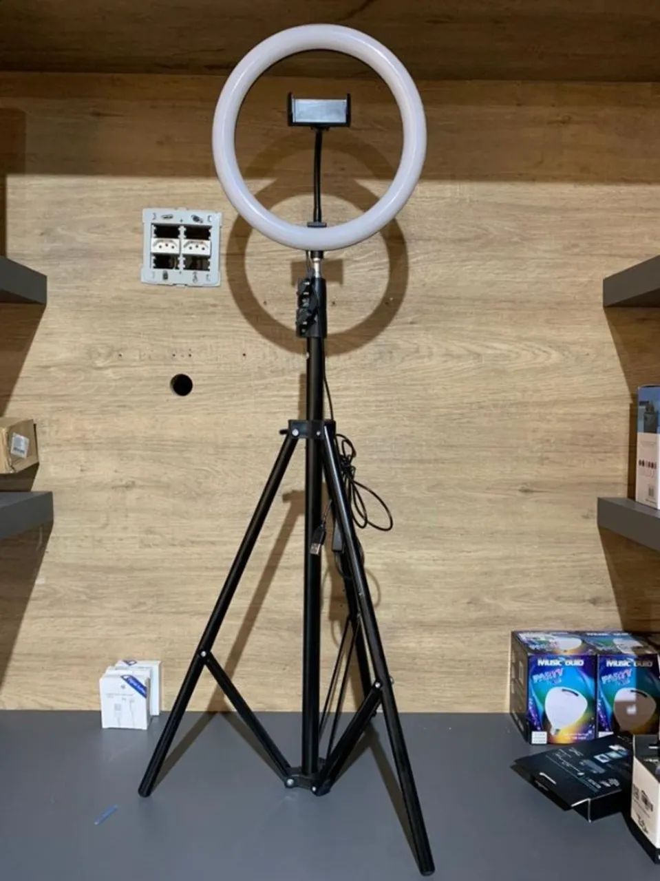 Ring Light Led 10 Polegadas, completo, loja em Rio Preto. - Foto 2