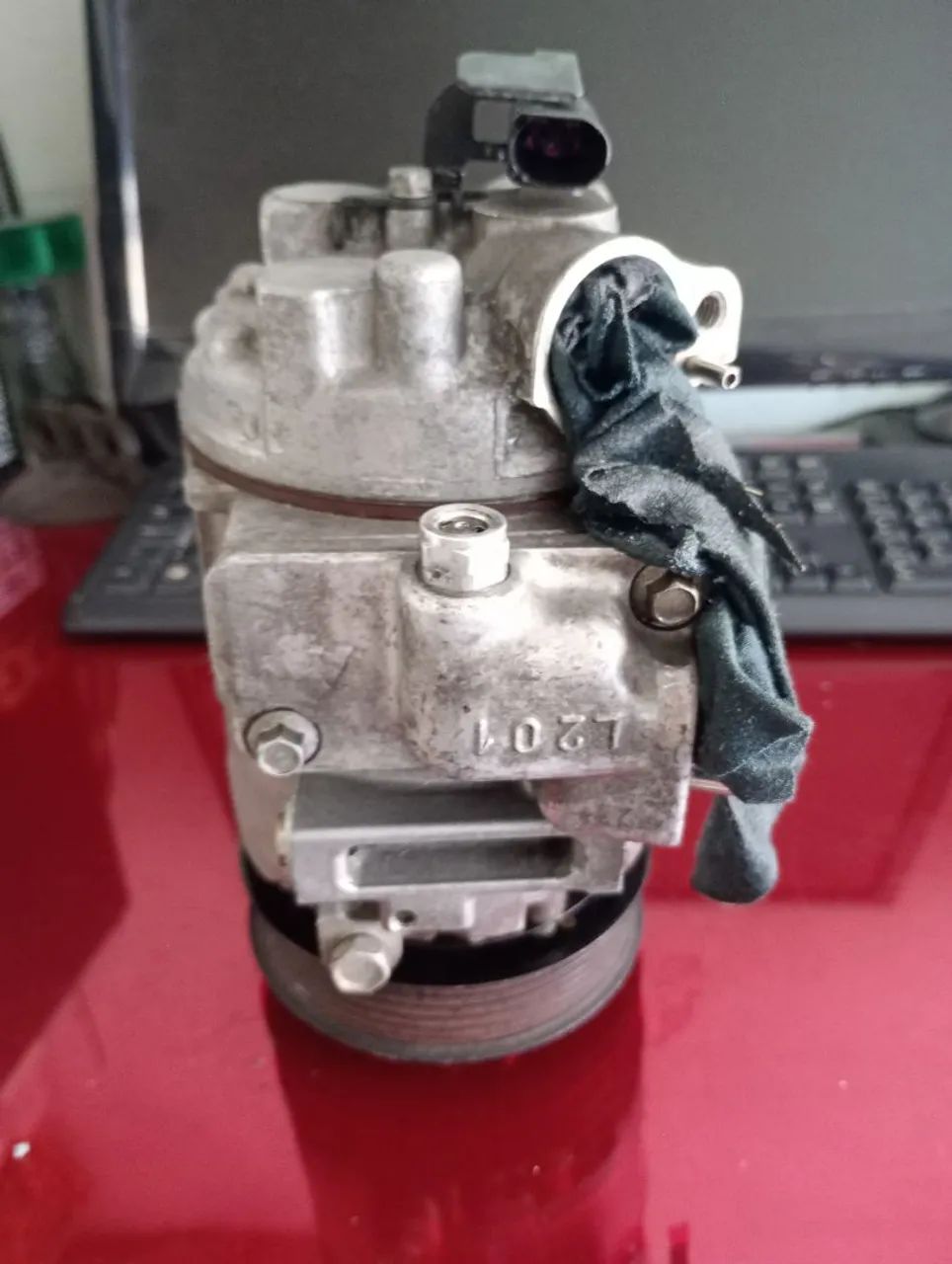 Compressor ar condicionado Polo /Audi - Foto 5