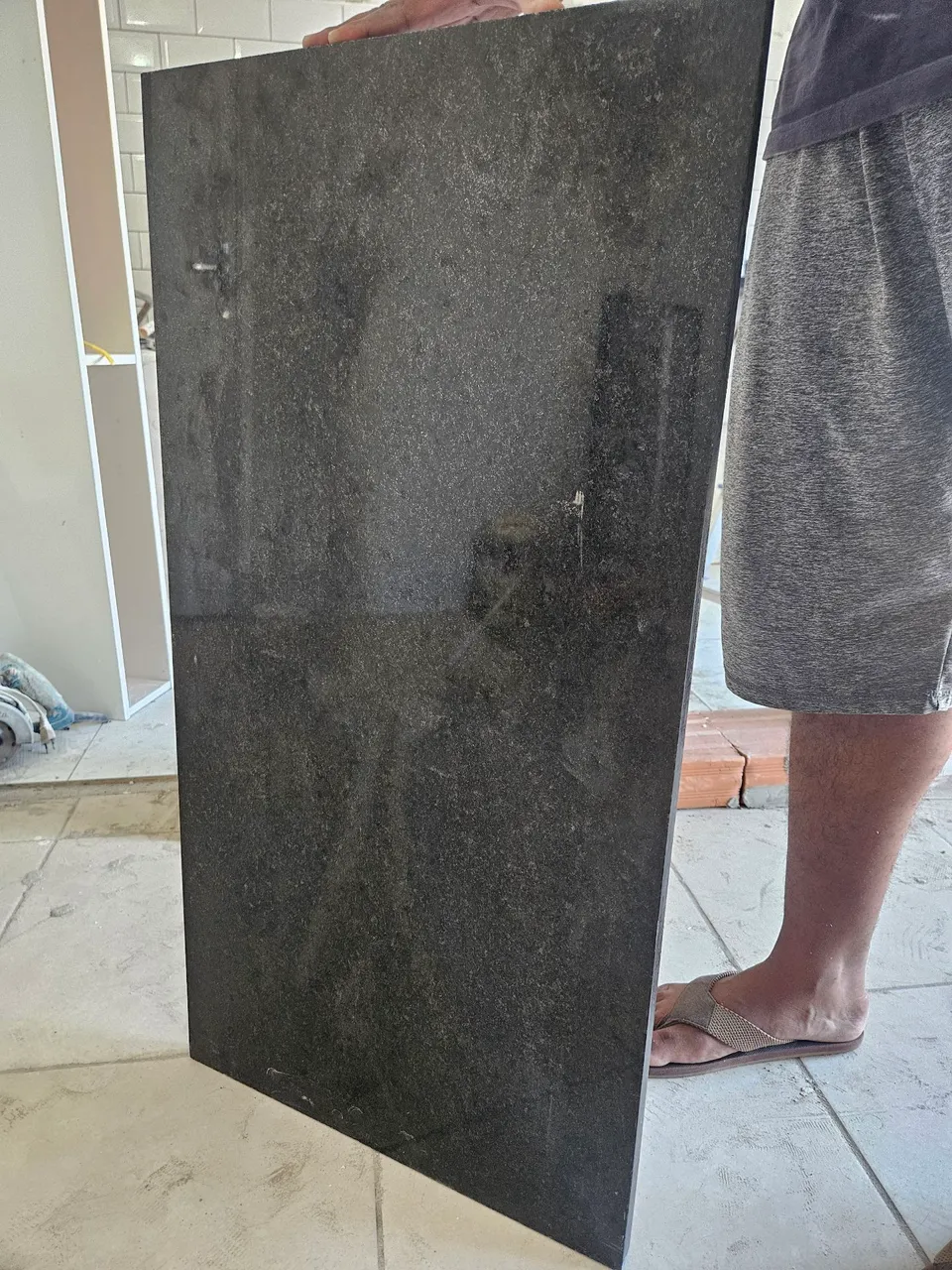 Granito são gabriel preto polido