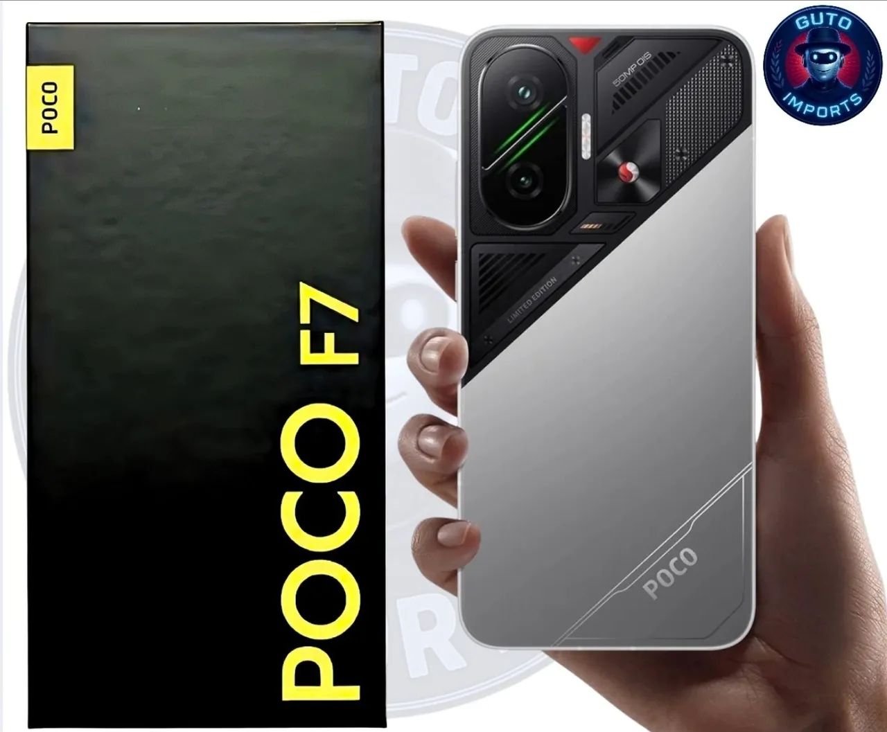 Poco f7 5G NFC 256gb/12ram versão global novo caixa lacrada cor