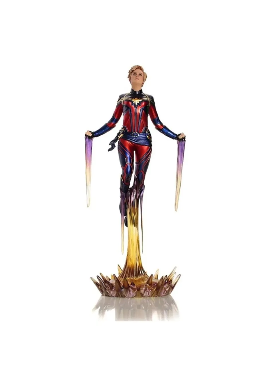 Estátua Captain Marvel - Avengers: Endgame - Bds Art Scale 1/10 - Iron Studios