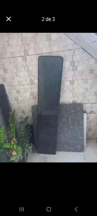 Placa de Granito Preto para Bancada de Cozinha