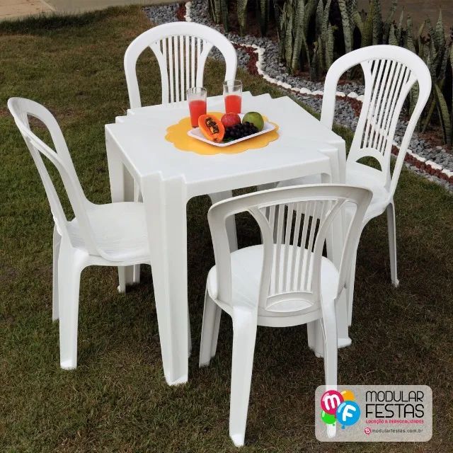 Aluguel de Mesas e Cadeiras para Festas - Qualidade e Economia! - Foto 4
