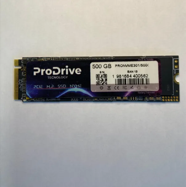 Ssd Nvme Prodrive 500 Gb 010261