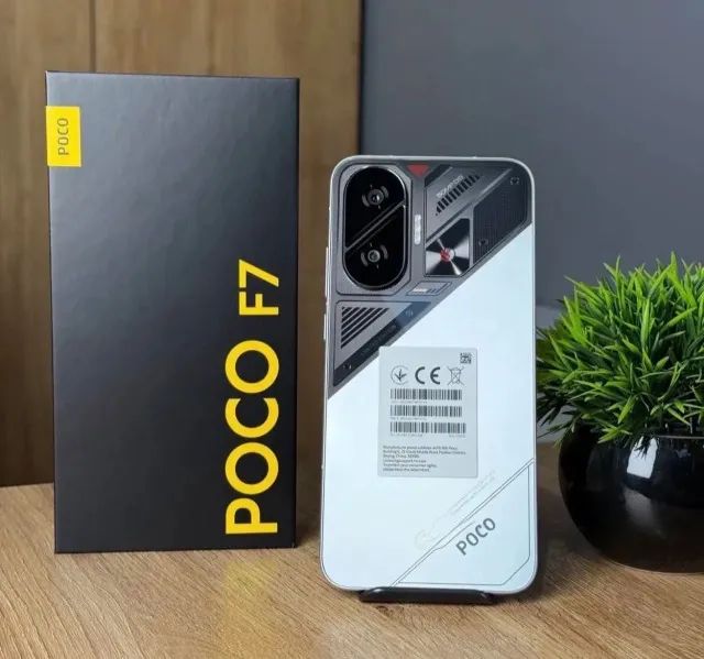 POCO F7 512GB 12GB NFC 5G SILVER - NOVO LACRADO - Celulares e