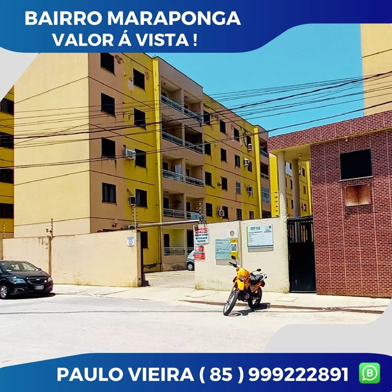 Vendo Apartamento Com 72 m², 100% Sombra, 03 Quartos e Lazer Completo, Bairro Maraponga