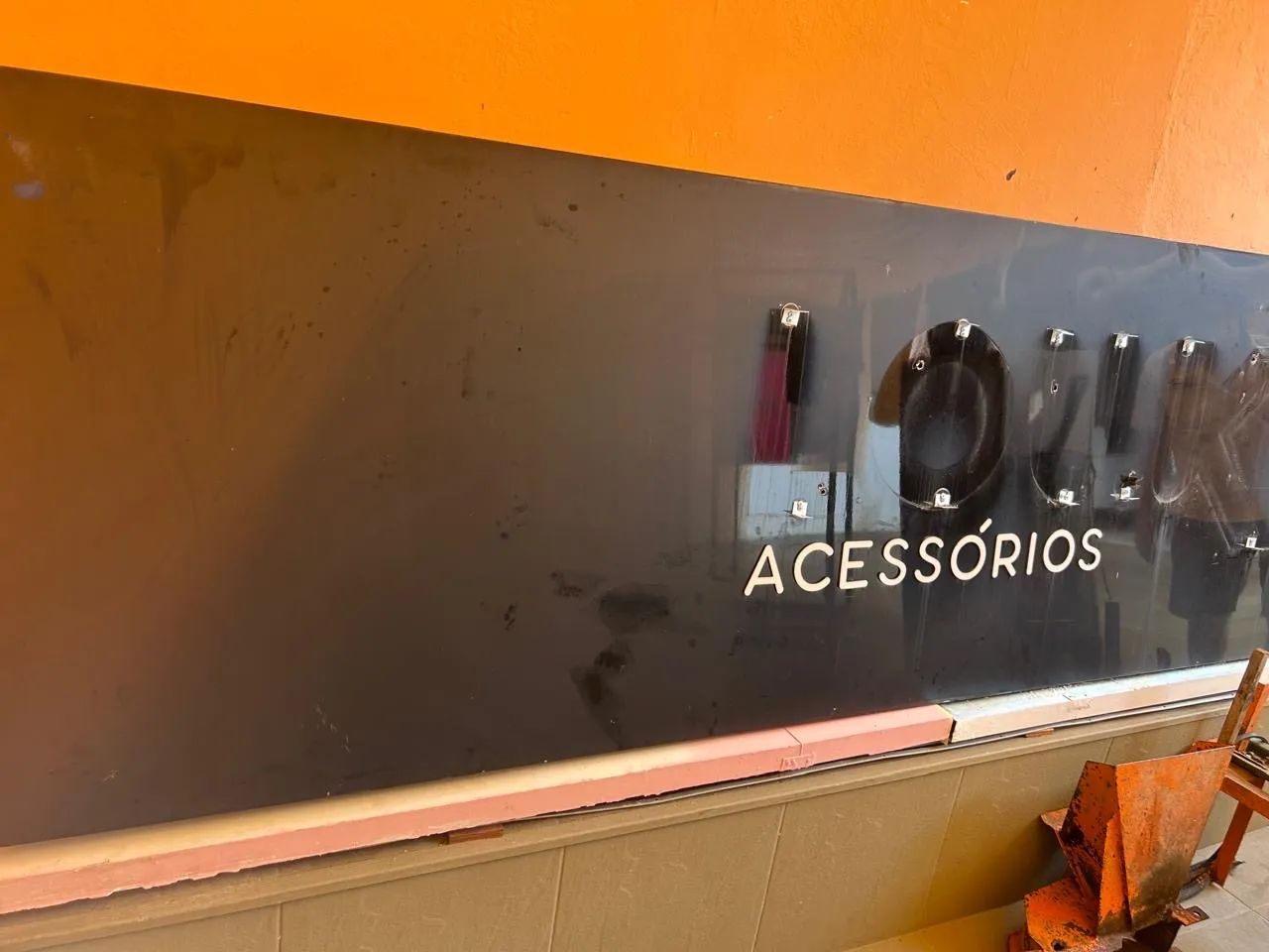 Grande placa comercial em ACM (material de alumínio composto)  - Foto 4