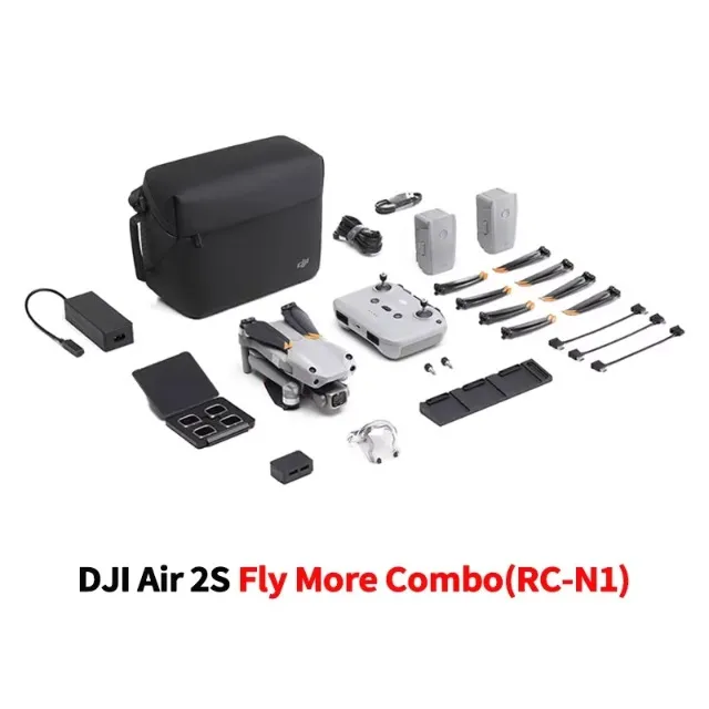 Drone Dji Air 2s Fly More Combo Usado Semi Novo com Caixa Original e Bolsa