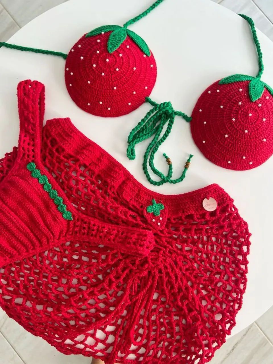 Conjunto de Biquíni Crochê  - Foto 5