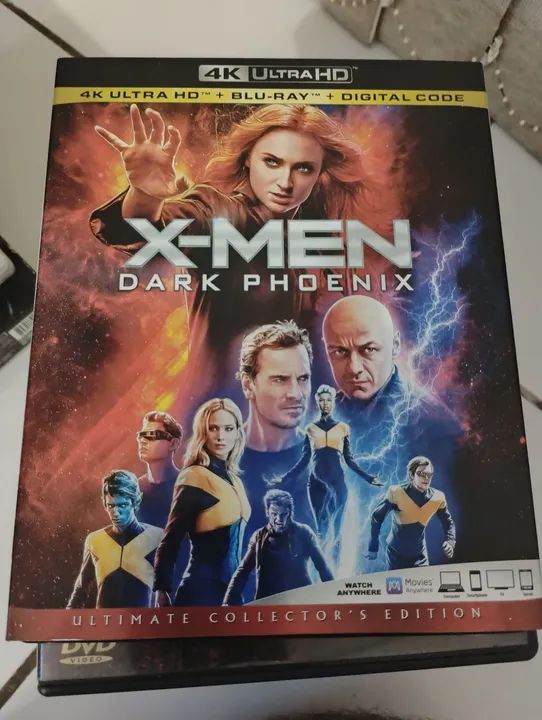 X-Men: Dark Phoenix - Edição de Colecionador 4K UHD + Blu-Ray