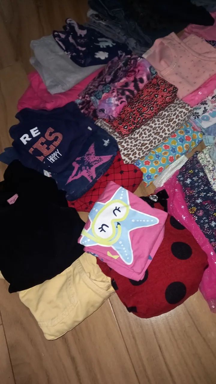 Lote/kit/conjunto infantil menina 6anos - Foto 3