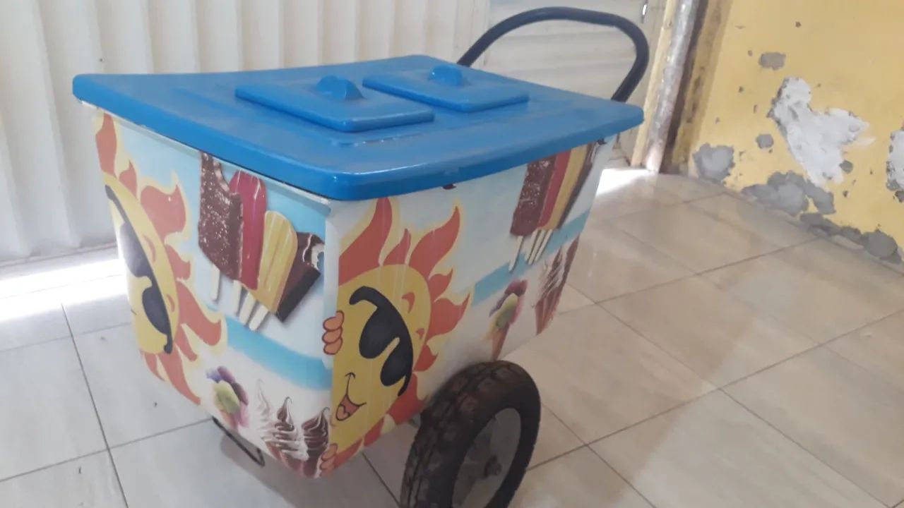 CARRO GRANDE PARA SORVETE OU PICOLÉ  - Foto 2