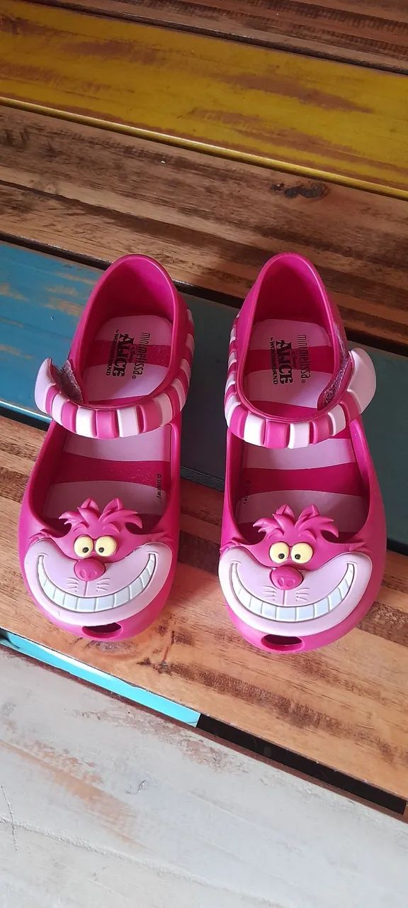 Sapatilha Mini Melissa Cheshire Cat