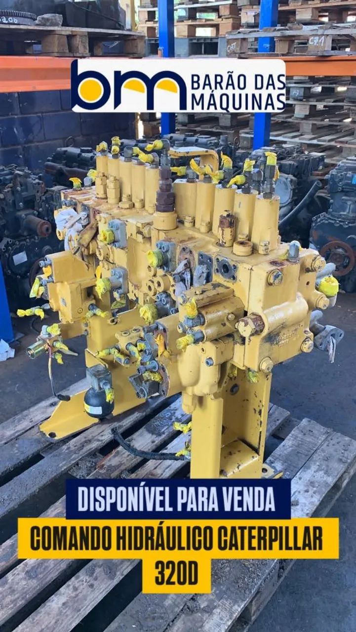 COMANDO HIDRÁULICO CATERPILLAR 320D