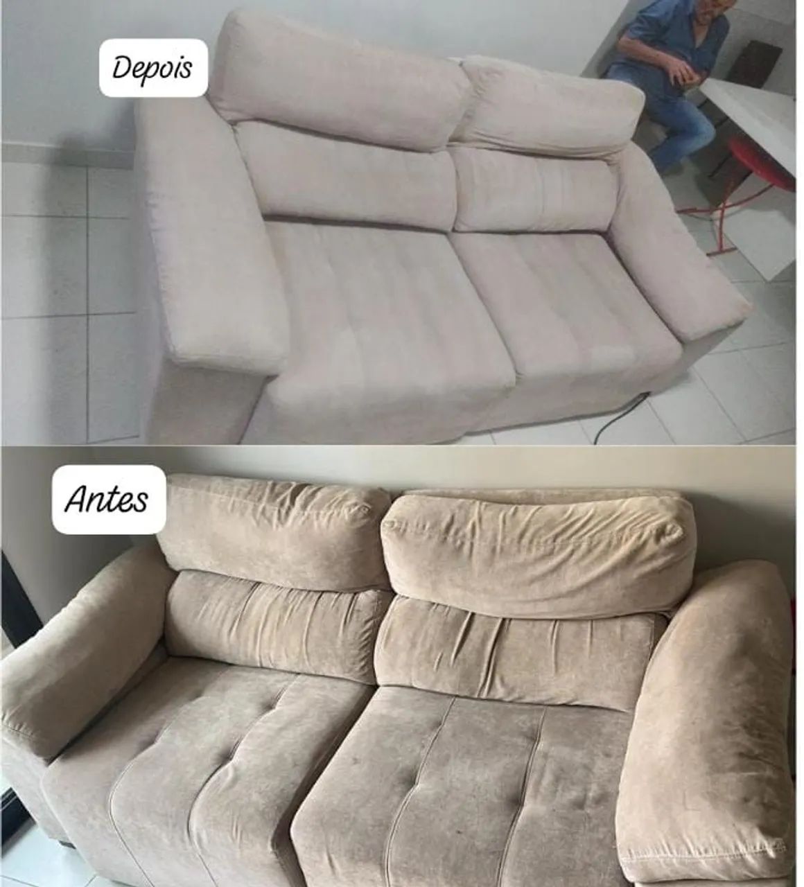 Higienização e lavagem de estofados  - Foto 4