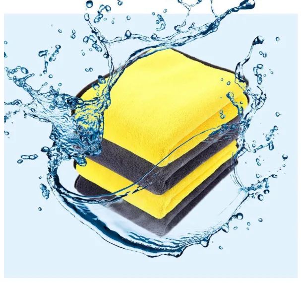 Toalha de Microfibra 600GSM 500 GSM 400 GSM 30x60cm 30x40cm Diversas qualidades Carro