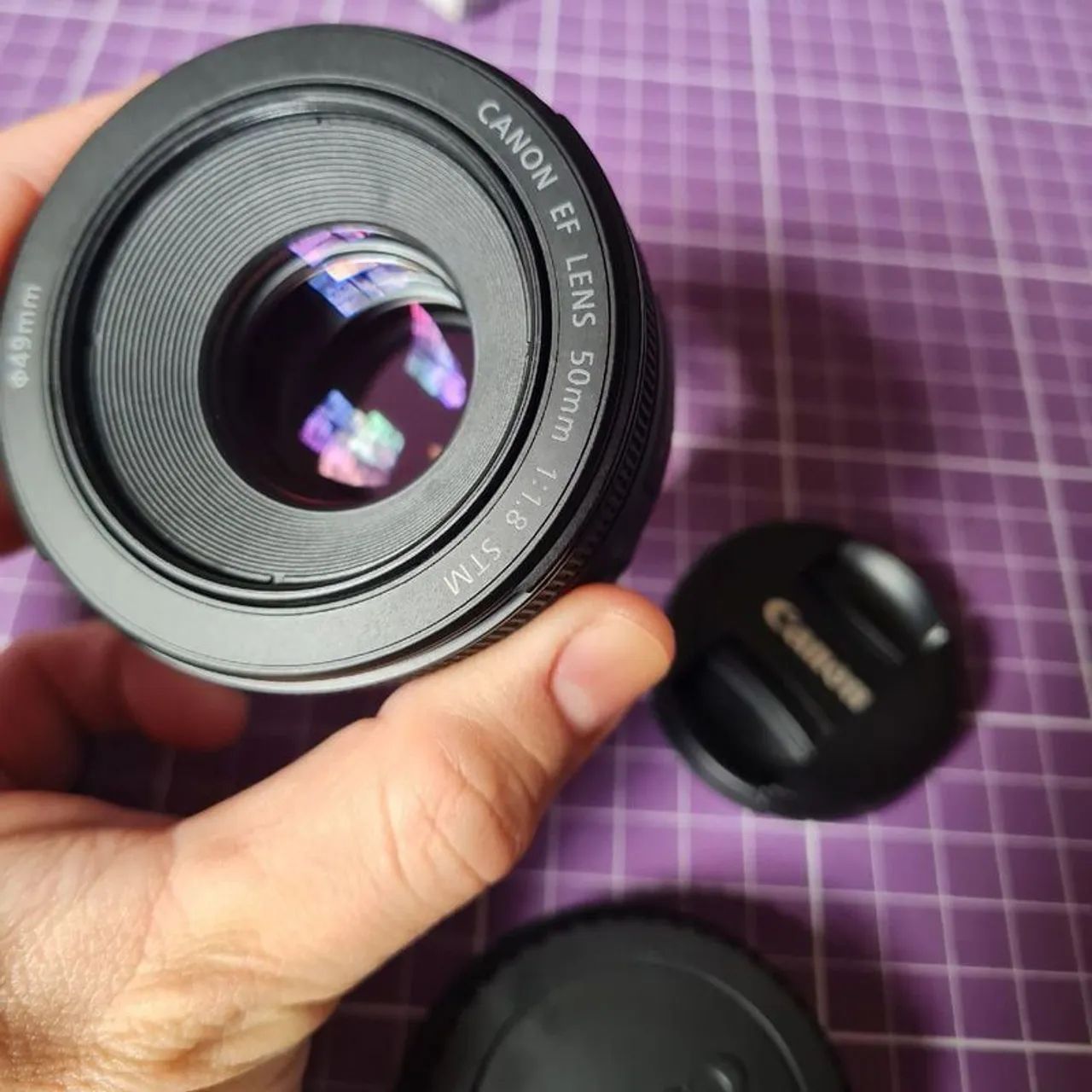 Lente Canon EF 50mm f/1.8 STM - Foto 2