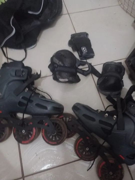 Patins traxart freestyle urb 3 rodas  - Foto 6