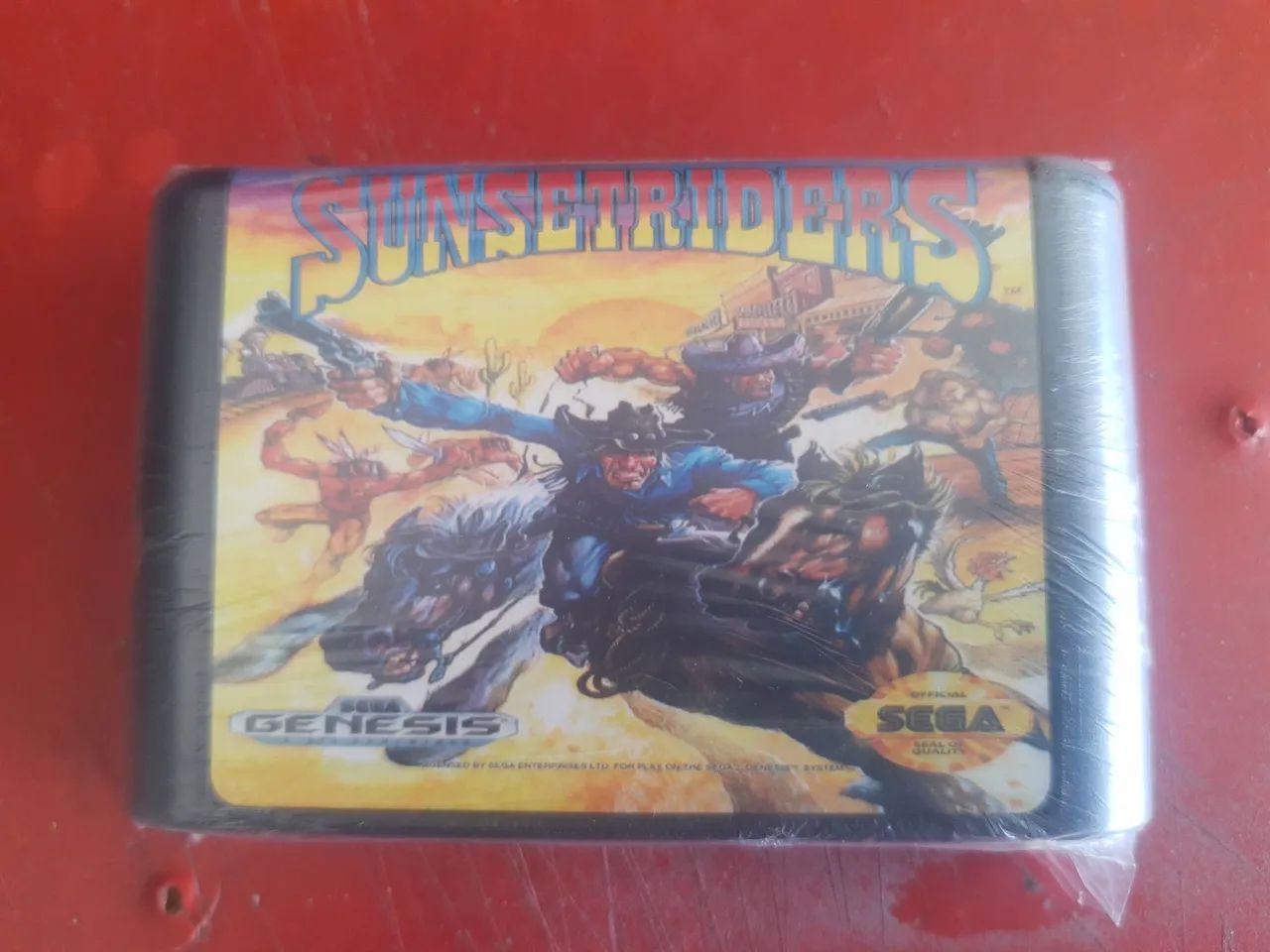 ALADDIN & SUNSET RIDER,sega Genesis Repro novas 38 cada. - Foto 5