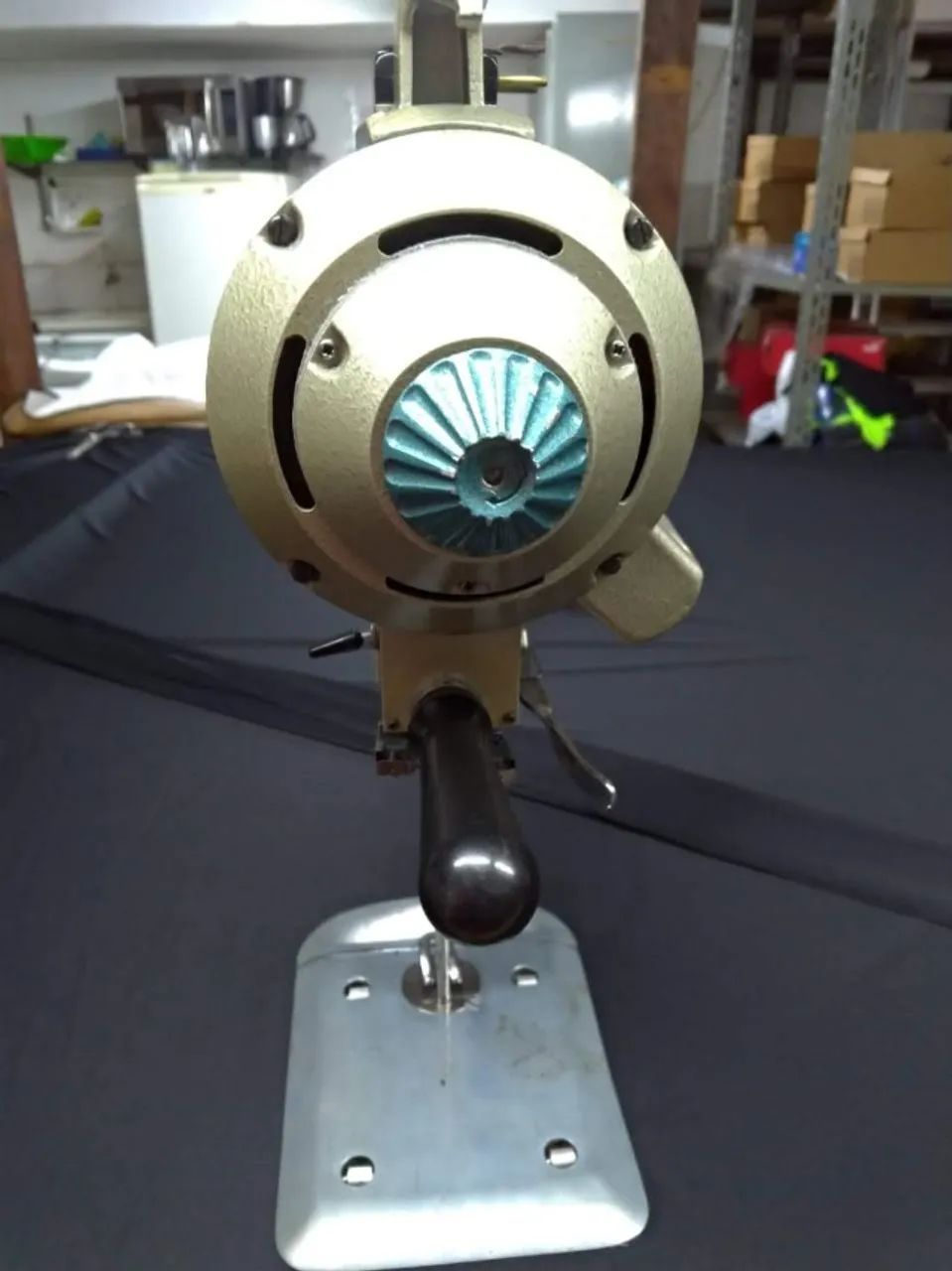 Máquina corte tecido 8 polegadas KM Mack - Foto 4
