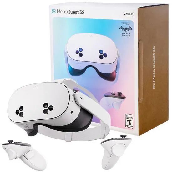 Óculos de Realidade Virtual Meta Quest 3S 256GB - Peças e