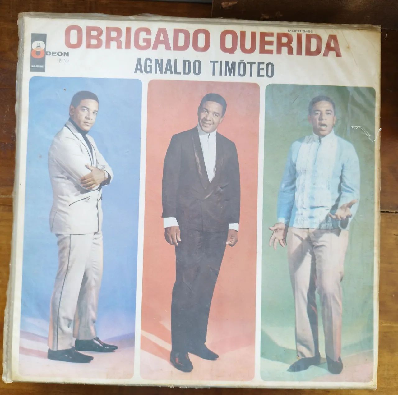 LPs Agnaldo Timóteo, 8 discos.