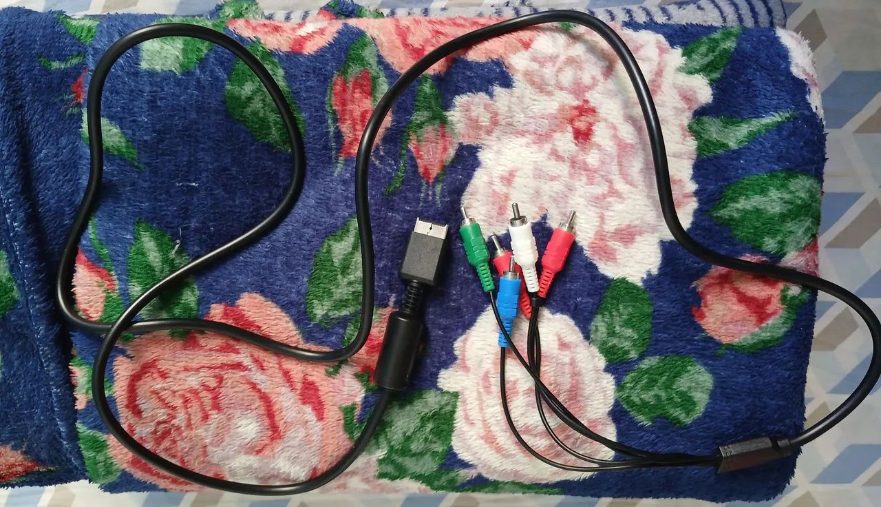 Cabo AV PS2/PS3 - Vídeo Componente