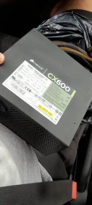 Fonte Corsair CX600 Original - Foto 2
