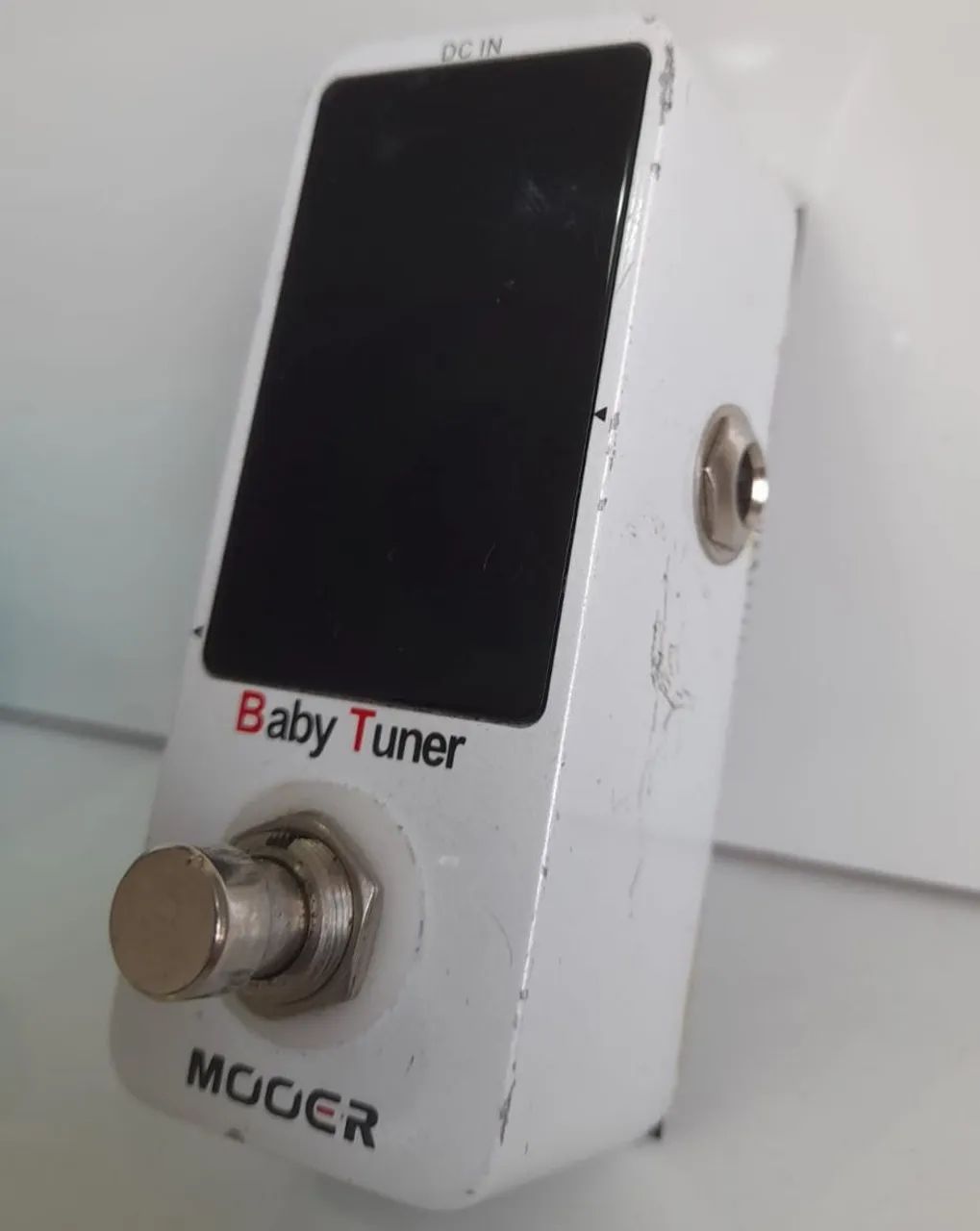 Pedal Mooer Baby Tuber Afinador cromático truebypass para guitarra baixo violão - Foto 4